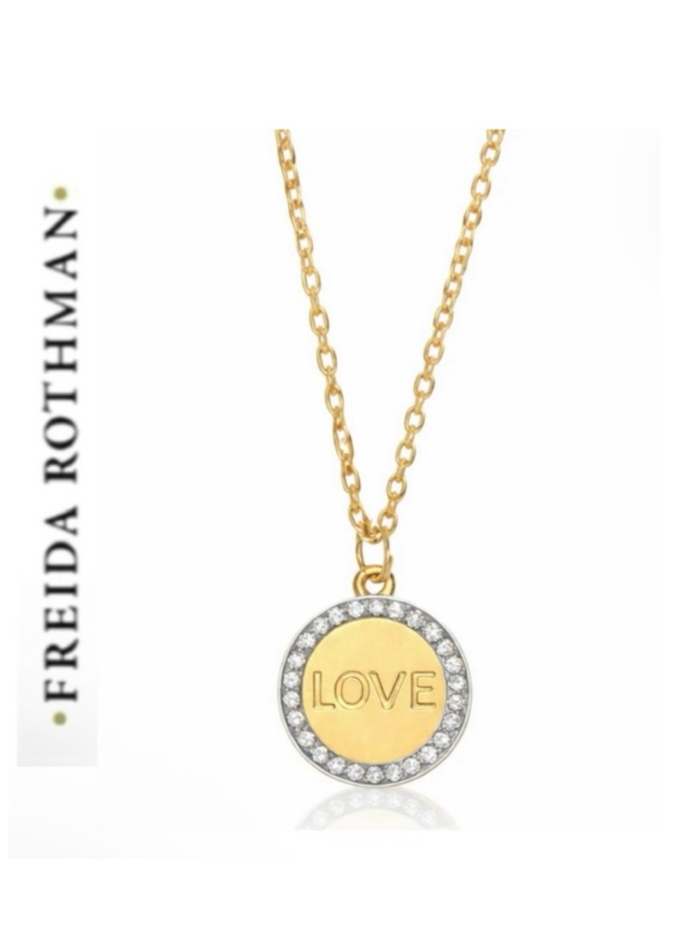 Freida Rothman FR SENTIMENTS THE LOVE PENDANT NECKLACE